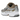 Nike P-6000 Khaki Metallic Silver sneakers i en vinklet profilvisning med khakifarvet mesh-overdel, sølvfarvede detaljer og hvide snørebånd.