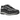 Nike P-6000 Anthracite Smoke Grey sneakers i vinklet profil, der viser en kombination af grå tekstilpaneler og læderdetaljer med sorte swoosh-logoer