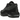Nike Air Max 95 Black Anthracite sneakers i en flot vinklet profilvisning med sorte lagdelte paneler og synlig Air-dæmpning i mellemsålen