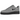 Nike Air Force 1 '07 Low Jewel Cool Grey Black sneakers i sideprofil med grå overdel i læder og sort, fremhævet juvel-swoosh på siden