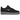 Nike Air Force 1 Low '07 Jewel Black Cool Grey sneakers set fra siden med sort overdel, gråt Jewel Swoosh-logo og hvid mellemsål med synlig syning