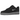 Nike Air Force 1 Low '07 Jewel Black Cool Grey sneakers set fra siden med sort overdel, gråt Swoosh-logo og hvid sål