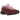 Nike Air Max Dn Burgundy Crush sneakers i en flot vinklet profilvisning med de markante Air-dæmpningsenheder i hælen og tekstureret overdel.