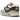Nike Air Max 1 Dark Raisin Hydrangeas sneakers i sideprofil, der viser dyb lilla nuancer, mønstret overlay og den klassiske hvide Air-mellemsål