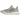 Adidas Ultra Boost 1.0 Grey One Cloud White sneakers set fra siden med gråstribet strikoverdel, hvid sål og synlig hvid snøring