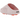 Nike Mind 001 Slide Pearl Pink sneakers i en flot profilvisning med en glat lyserød overdel og en støttende ergonomisk sål.