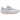 Nike Mind 002 Football Grey sneakers i sideprofil med grå overdel i tekstil, hvid mellemsål og sorte detaljer ved snørebånd og hæl.