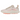 Nike Mind 002 Sail sneakers set fra siden med cremefarvet overdel i tekstil, synlig snøring og holdbar gummisål i et stilrent design.