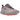 Nike Mind 002 Light Violet Ore sneakers set fra siden med beige overdel i tekstil, lilla detaljer og en robust mellemsål med struktur.