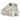 Nike Shox Ride 2 Light Bone Turf Orange sneakers set fra siden med beige mesh overdel, orange detaljer og karakteristisk støddæmpende Shox sål