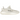 Yeezy Boost 350 V2 Bone sneakers set fra siden med hvid overdel i Primeknit, matchende snørebånd og en gennemskinnelig sål med Boost-dæmpning