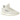 Yeezy Boost 350 V2 Bone sneakers vist fra siden, med hvid overdel i Primeknit, matchende hvide snørebånd og en gennemsigtig sål