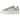 Adidas Gazelle Bold Grey White sneakers i en sideprofil der fremviser en grå ruskindsoverdel med hvide striber og en markant platformsål.