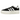 Adidas Gazelle Bold Core Black White sneakers i sideprofil med sort overdel i ruskind, hvide læderdetaljer og høj gummisål