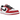 Air Jordan 1 Retro Low OG Chicago (2025) sneakers i profil med ikonisk hvid og rød læderkonstruktion, sort swoosh og hvid sål