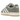 Adidas Campus 00s Grey White sneakers i sideprofil med grå overdel i ruskind, hvide 3-striber og tykke hvide snørebånd på en klassisk gummisål