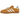 Adidas Gazelle Indoor Orange Peel White sneakers i profil med orange overdel i ruskind, hvide læderstriber og en gennemsigtig gummisål