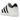 Adidas adiFOM Superstar White Black sneakers i sideprofil med hvid formstøbt overdel og sorte detaljer samt klassisk tåkappe