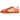 Adidas Gazelle Indoor Beam Orange sneakers set fra siden i en vibrant orange farve med klassisk brun gummisål og hvide læderdetaljer.