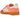 Adidas Gazelle Indoor Beam Orange sneakers i sideprofil med klar orange ruskindsoverdel, klassiske hvide striber og gennemsigtig gummisål