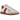 Adidas BW Army White Team Victory Red sneakers i sideprofil med hvid læderoverdel, ruskind detaljer og rød hæl