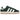 Adidas Campus 00s Forest Glade sneakers i skrå vinkel, med en dyb grøn ruskindsoverdel, hvide læderstriber og tykke hvide snørebånd.