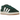 Adidas Campus 00s Forest Glade sneakers set fra siden med mørkegrøn overdel i ruskind, hvide læderstriber og en klassisk hvid gummisål