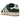 Adidas Campus 00s Forest Glade sneakers set fra siden med dybgrøn overdel i ruskind, klassiske hvide tre striber og en tyk hvid sål.