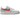 Nike Air Force 1 Low 07 Football Grey Vintage Coral sneakers i sideprofil med grå overdel, koralfarvet Swoosh og hvid mellemsål i klassisk design.