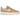 Nike Air Force 1 Low Linen Canvas sneakers set fra siden med beige lærredsoverdel, hvid sål og det klassiske Air Force 1 design