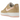 Nike Air Force 1 Low Linen Canvas sneakers i en klassisk sideprofil med beige lærredsoverdel, hvid sål og en broderet hvid Swoosh-detalje