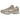 Nike Zoom Vomero 5 Khaki sneakers i profil, der viser en alsidig beige farvekombination, lagdelt mesh og syntetisk overdel med en mønstret gummisål