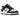 Nike Dunk Low Summit White Metallic Gold sneakers i vinklet visning med hvid læderoverdel, gyldne Swoosh-detaljer og matchende gummisål