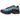 Nike Air Max Plus Shark Attack (GS) sneakers i vinklet profil med blåt og sort bølgemønster, TN-logo på hælen og synlige Air-enheder i mellemsålen.
