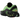 Nike Air Max Dn Light Lemon Twist Black sneakers set fra siden med neongul overdel i mesh, sorte detaljer og synlig Dynamic Air-dæmpning i sålen