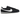 Nike Cortez Premium Black Sail sneakers i profil med sort læderoverdel, cremefarvet swoosh og hvid sål med ikonisk rillet detalje