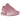 Nike Air Max Dn Elemental Pink sneakers set fra siden med rosa mesh-overdel, ikonisk todelt Air-dæmpning i sålen og Swoosh-logo ved hælen