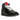 Air Jordan 1 Mid SE Black Metallic Reimagined sneakers i en sideprofil med blanke metalliske detaljer og sort overdel samt en klassisk hvid mellemsål