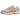 Nike P-6000 Light Bone Picante Red sneakers set fra siden med hvid mesh-overdel, lagdelte beige stafferinger og røde swoosh-detaljer