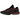 Nike Air Max Dn Bred sneakers i en stilfuld vinklet profil med sort overdel, markant rød hæl og den synlige Dynamic Air-sålenhed.
