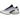 Nike Air Max Dn Dawn sneakers i en flot vinklet profilvisning med orange gradient-overdel, sort mudguard og den innovative Dynamic Air-sålenhed.