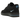 Nike Air Force 1 Low 07 Black University Blue sneakers set fra siden med sort overdel, University Blue swoosh og hvid sål