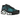 Nike Air Max Plus Dot Pattern Black Dusty Cactus sneakers set fra siden med sort prikket mønster, turkise detaljer og synlig Air-dæmpning i sålen