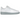 Nike Air Force 1 Low White Light Smoke Grey Sole sneakers i profil med hvid læderoverdel, grå sål og det ikoniske Nike Swoosh-logo
