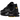 Nike Air Max Plus OG Black Reflective sneakers set fra siden med karakteristiske sorte bølgelinjer, mesh-overdel og synlige Air-enheder i sålen.