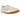 Nike Moon Shoe SP Jacquemus Soft Pearl sneakers set fra siden med skinnende perlemorsfinish, slankt design og hvid mellemsål