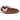 Nike Moon Shoe SP Jacquemus Fauna Brown sneakers set fra siden med brunt overmateriale, unikt snøresystem og detaljeret beige ydersål i gummi
