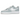 Nike Air Force 1 Low 07 LV8 Wolf Grey Vast Grey White sneakers set fra siden med grå nuancer i læder, hvide snørebånd og hvid gummisål