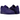 Nike Air Force 1 Low Kobe Bryant Court Purple sneakers i sideprofil med lilla læderoverdel, gul swoosh-detalje og hvid mellemsål