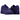 Nike Air Force 1 Low Kobe Bryant Court Purple sneakers i en skrå vinkel, der fremhæver det lilla læderdesign, de gule detaljer og hvid mellemsål.